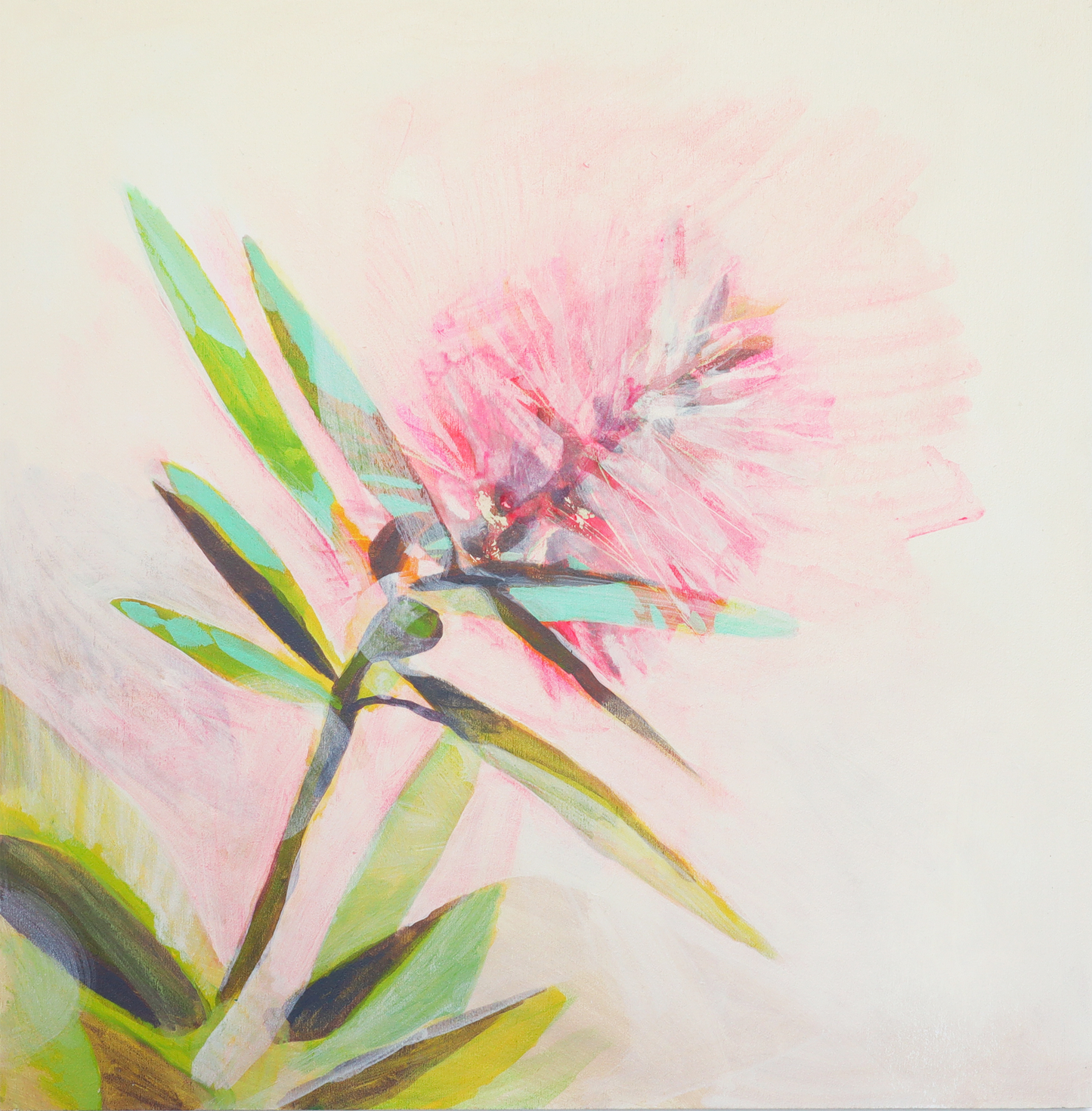 Barb Hodgens artist painting 'dancing in the sun' 2023 01