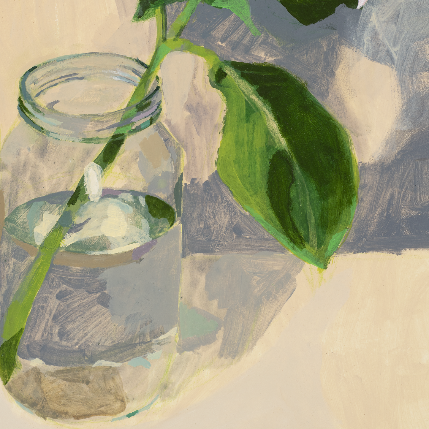 Barb Hodgens artist painting 'hydrangea love' 2022 crop