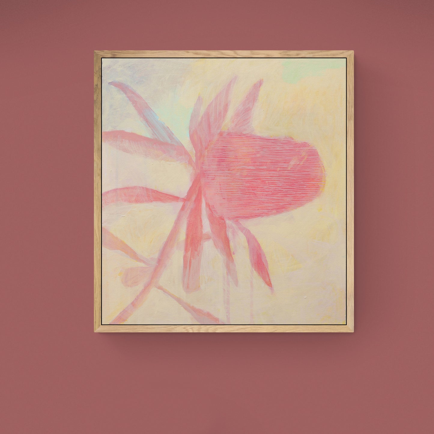 Barb Hodgens artist painting 'sunrise to sunset' 2023 03